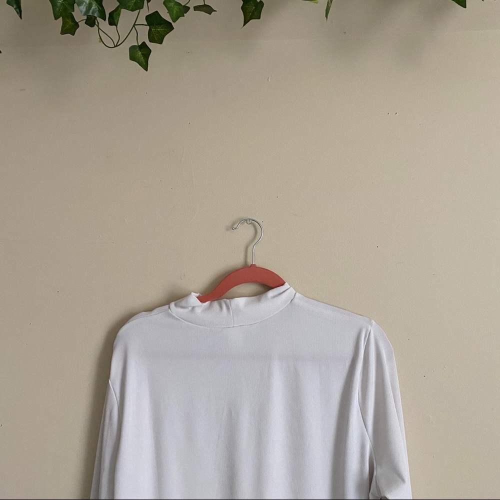 h&m mockneck layering top